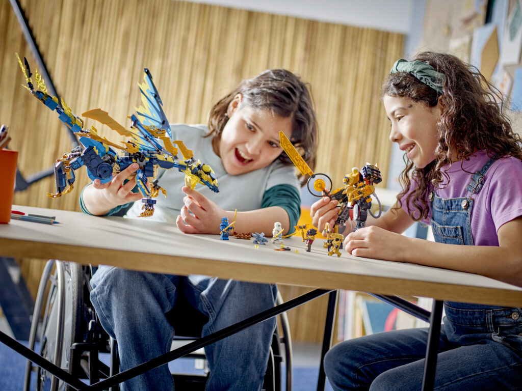 LEGO NINJAGO Elemental Dragon vs. The Empress Mech #71796